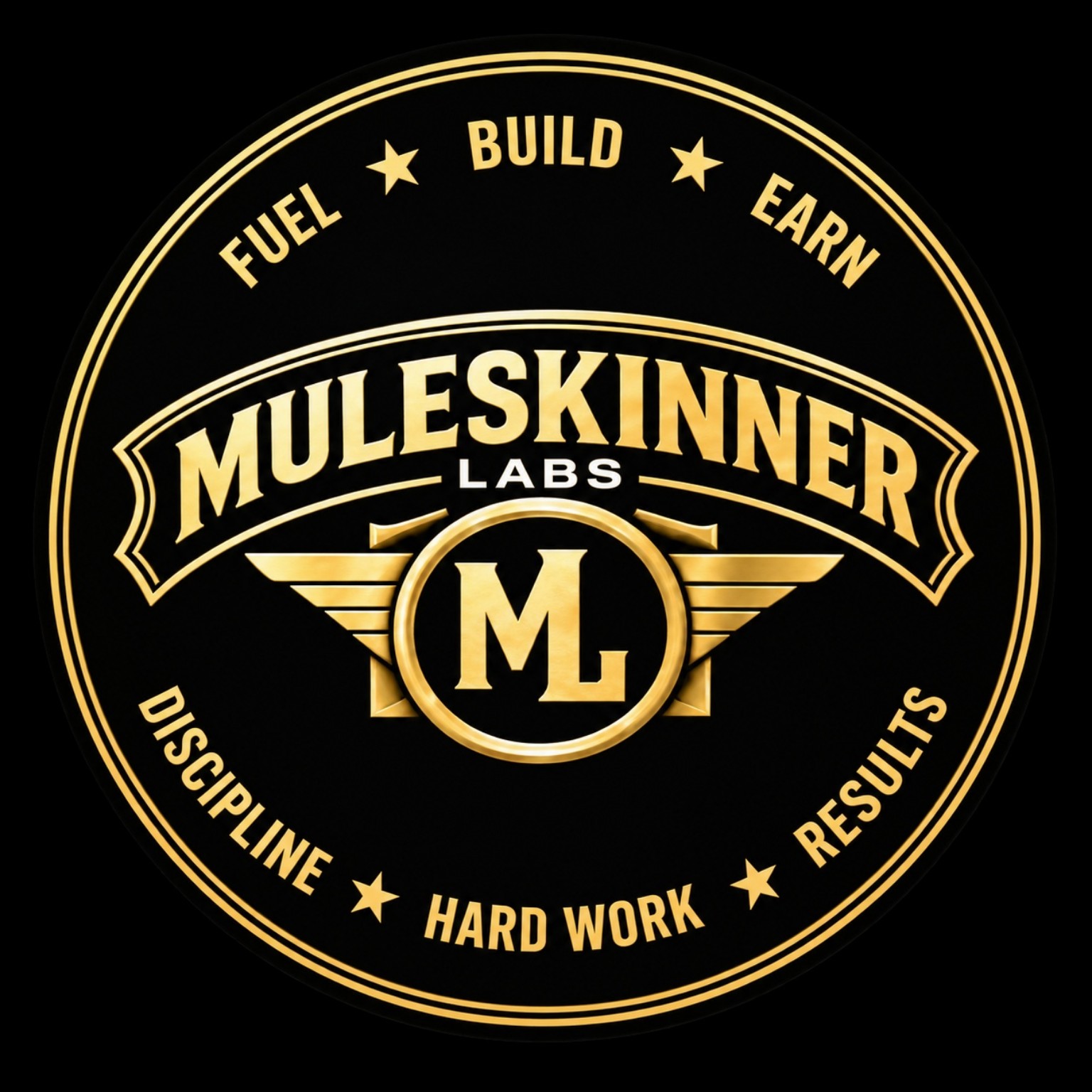Muleskinner Labs Fuel Build Earn emblem